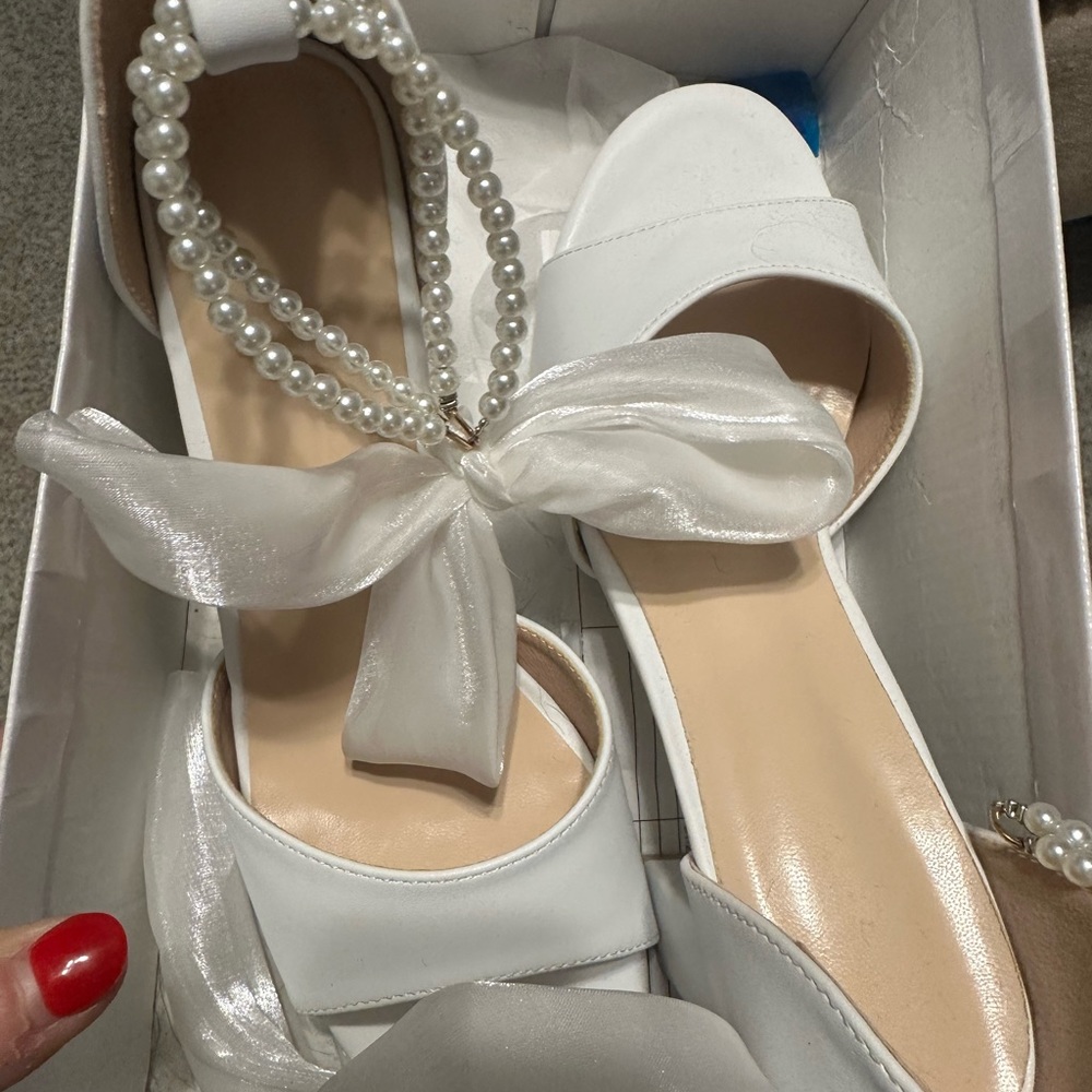 Reception wedding shoes